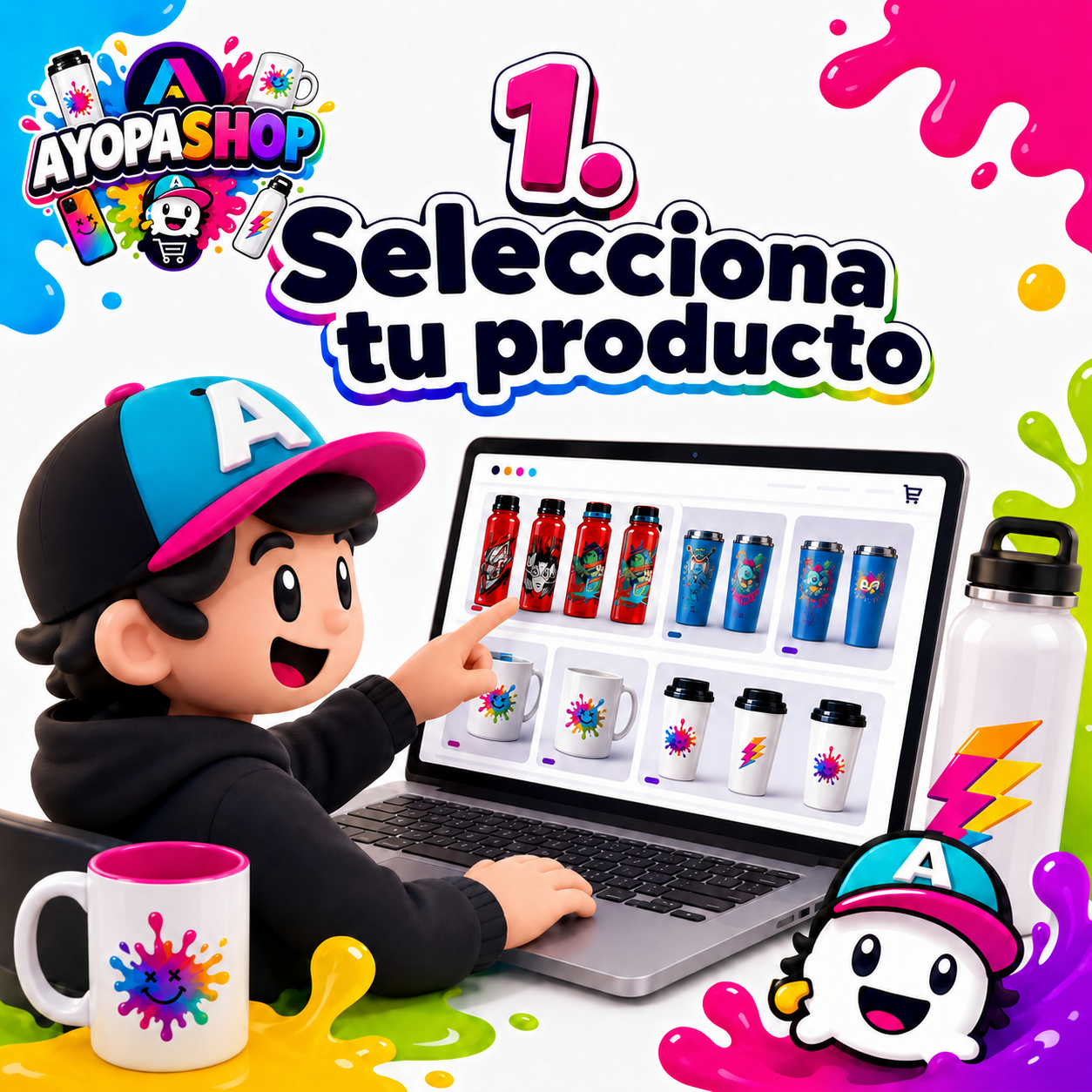 Paso 1: Selecciona tu producto